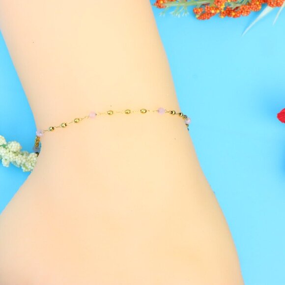 Elegant Handmade Anklet – Perfect for Women & Girls | Ideal Gift Option, DYC1364 - Picture 5 of 8